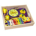 Wooden Musical Instrument Toys in a Box